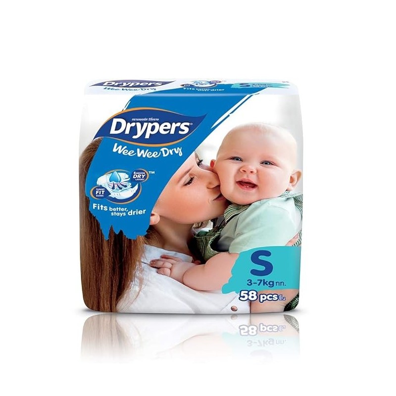 Drypers Wee Wee Dry | Comes in Small, Medium & Large Sizes