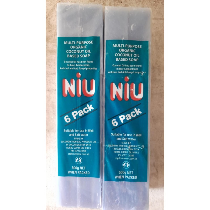 6 Pack Niu Soap