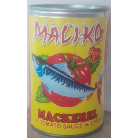 Mariko Mackerel in Tomato Sauce with Chillie 425g