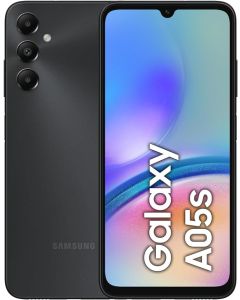 Samsung Galaxy A05s Smartphone, 4GB RAM, 64GB Storage, 50MP Camera, 5000 mAh Battery, Unlocked Android Phone, Black