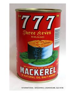 777 Mackerel in Natural Oil | Order in Carton